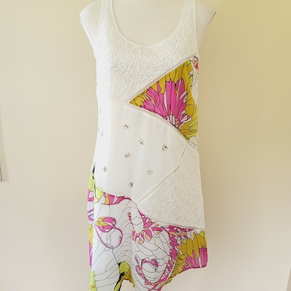 Anthro Leifnotes Guari silk dress size 2 - Picture 2 of 9